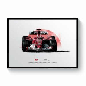 Michael Schumacher | F2002 Ferrari | Formula 1 Print by Pit Lane Prints