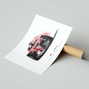 Michael Schumacher | F2002 Ferrari | Formula 1 Print by Pit Lane Prints