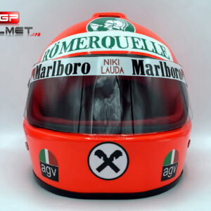 Niki Lauda 1976 AGV Replica Crash Helmet Ferrari F1 F1 Helmets by GPHelmet