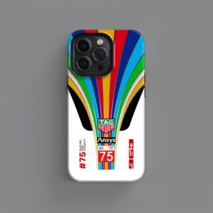 2023 PORSCHE 963 LMDH 75th Le Mans livery Phone Cases Sports Car Racing Phone Cases by DIZZY CASE