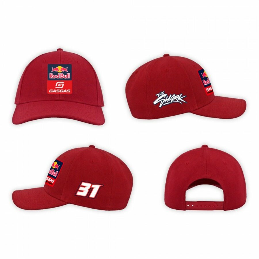 Pedro Acosta Red Bull GASGAS Tech3 Cap from the Sports Car Racing Clothing store collection.