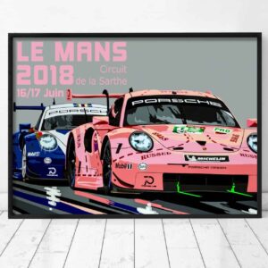 Le Mans 2018 Poster from the More Series store collection.