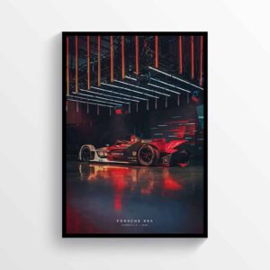 Porsche 99X Formula E 2019 Artistic Print Home Print Photography F1 Formula 1 from the Sports Car Racing Photography store collection.