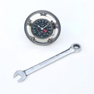 F22: Honda F1 racecar gearbox part desk clock mans guys Formula 1 car racing office table accessory motorsport engineering gift from the F1 Car Parts store collection.