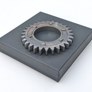 R26: Race used Williams F1 gear ratio cog motorsport Formula 1 engineering racing gift guys mans paperweight office desk accessory from the Formula 1 Memorabilia store collection.