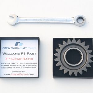 GPB5: Race used BMW Williams F1 gear ratio mechanical Formula 1 part office desk accessory guys motorsport engineering racing gift from the GPBox store.