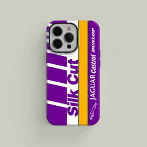 1988 Jaguar XJR9-LM Silk Cut 24 hours of Le Mans livery Phone cases & covers Sports Car Racing Phone Cases by DIZZY CASE