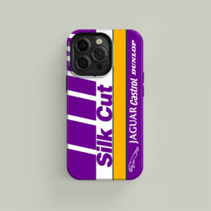 1988 Jaguar XJR9-LM Silk Cut 24 hours of Le Mans livery Phone cases & covers Sports Car Racing Phone Cases by DIZZY CASE