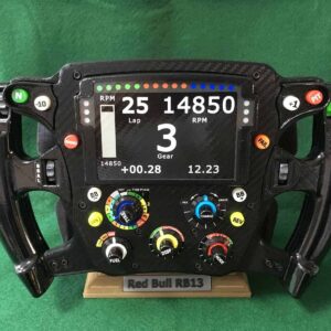 Red Bull RB13 Replica Steering Wheel from the Sports Car Racing Car Parts store collection.