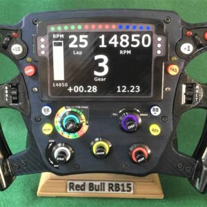 Full Size Red Bull F1 Replica RB15_Max Verstappen steering wheel, display. Not Amalgam. Red Bull Racing by bertan F1