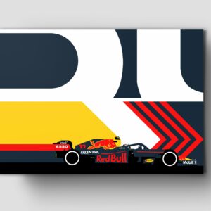 RB16B F1 Art Print from the Max Verstappen store collection.