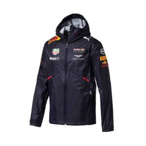 JACKET Rain Coat Red Bull Racing Formula One 2017 Mens Raincoat PUMA F1 NEW from the Red Bull Racing store collection.