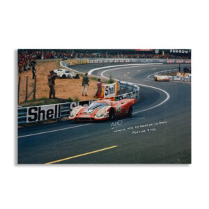 Richard Attwood Exclusive Signing – Winning 1970 Le Mans, Porsche 917K – Limited Edition from the Sports Car Racing Photography store collection.