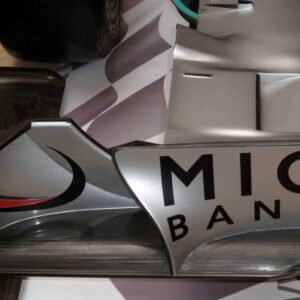 NOW SOLD-Schumacher / Rosberg Mercedes front wing from the F1 Car Parts store collection.