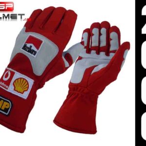 Michael Schumacher 2006 Racing gloves Ferrari F1 Sports Car Racing Race Gloves by GPHelmet