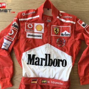 Michael Schumacher World champion Racing Suit Ferrari F1 Sports Car Racing Race Suits by GPHelmet