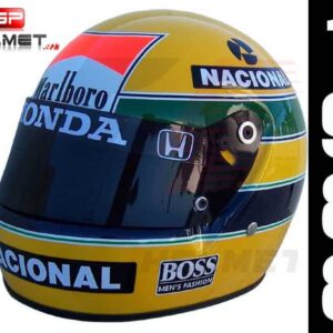 Ayrton Senna 1988 Helmet Mc Laren F1 Ayrton Senna by GPHelmet