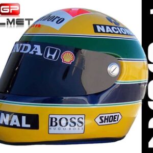 Ayrton Senna 1992 SHOEI Helmet Mc Laren F1 Ayrton Senna by GPHelmet