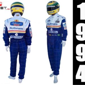 Ayrton Senna 1994 racing suit Williams F1 from the Ayrton Senna store collection.