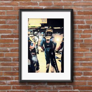 Senna Popart Print from the More Series store collection.