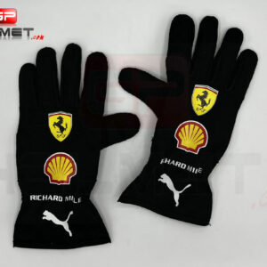 Charles Leclerc / Carlos Sainz F1 Racing gloves / Ferrari F1 Sports Car Racing Race Gloves by GPHelmet