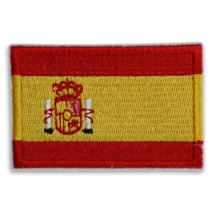 Spain Flag Patch Sports Car Racing Flags by masterlap