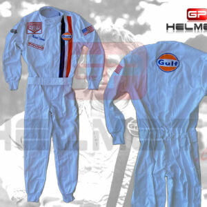 Michael Delaney Steve McQueen Le Mans 1971 MOVIE Racing Suit Sports Car Racing Race Suits by GPHelmet