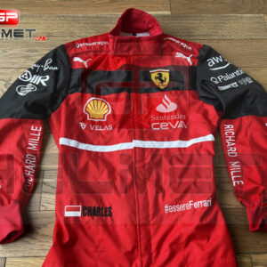 Charles Leclerc 2022 replica Racing Suit Ferrari F1 Sports Car Racing Race Suits by GPHelmet