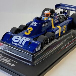 Jody Scheckter signed Tyrrell P34 1/18 Sports Car Racing Signed by The Signature Store