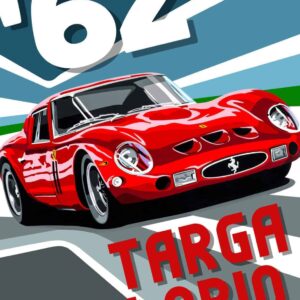 Targa Florio Poster version 2 from the More Series store collection.