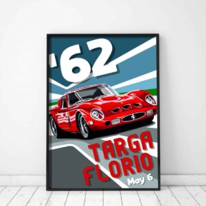 Targa Florio Poster version 2 from the More Series store collection.