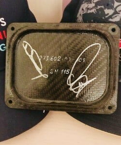 Signed Mercedes Cover By Lewis & Nico from the Sports Car Racing Car Parts store collection.