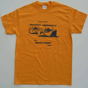 Retro style McLaren Can-Am T-shirt from the Sports Car Racing Apparel store collection.