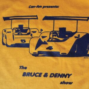 Retro style McLaren Can-Am T-shirt from the Sports Car Racing Apparel store collection.