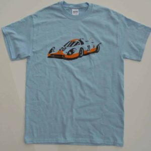 Porsche 917 T-shirt from the Sports Car Racing Apparel store collection.