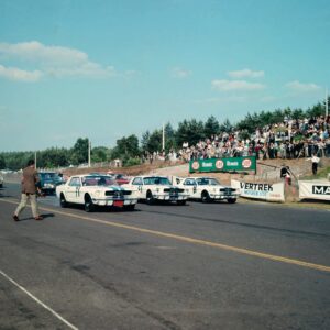 Racing Mustangs An International Photographic History 1964-1986 from the Coffee Table Car Magazines store collection.