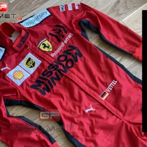 Sebastian Vettel 2020 replica Racing Suit Ferrari F1 Sports Car Racing Race Suits by GPHelmet