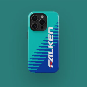 Falken Motorsports Livery Phone Case by DIZZY from the Sports Car Racing Phone Cases store collection.