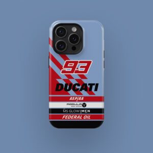 Marc Marquez #93 Gresini Racing Livery Phone Case MotoGP Memorabilia by DIZZY CASE