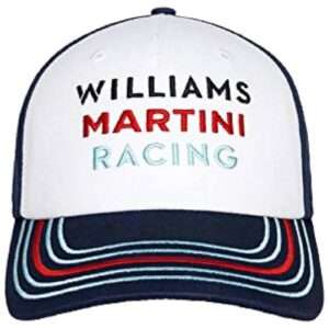 CAP Williams Martini Racing Formula One Team 1 F1 Hackett Sponsor Stripes from the Sports Car Racing Caps store collection.