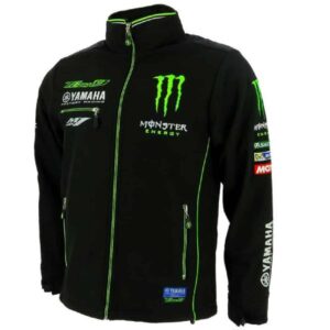 JACKET Soft Shell Bikes MotoGP Monster Softshell Tech 3 Yamaha Black from the Sports Car Racing Clothing store collection.