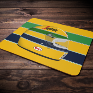 Ayrton Senna McLaren Helmet F1 Mouse Mats - Scuderia GP from the GPBox store.