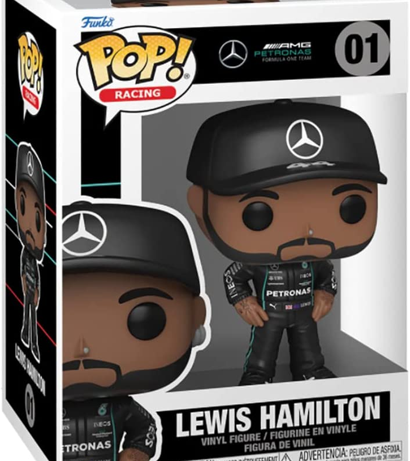 Funko Pop! Vinyl: Formula One - Lewis Hamilton from the Lewis Hamilton store collection.