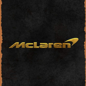 Vintage Look Metal Sign - Automotive Mclaren Racing F1 Team Logo  - 8"X12" Tin Plate Wall Decor Sports Car Racing Metal Signs by Fanzi