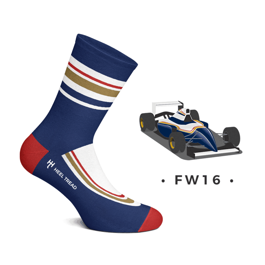 FW16 Socks from the Sports Car Racing Clothing store collection.