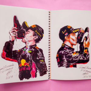 I Won't Apologise - a Daniel Ricciardo art book Coffee Table Car Magazines by HayleyMulch