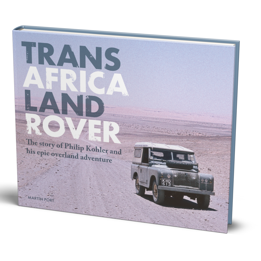 Trans-Africa Land Rover from the Coffee Table Car Magazines store collection.